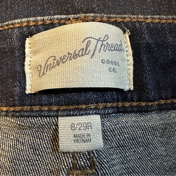 Universal Thread high rise slim straight denim jeans size 8/29R NWT - Picture 7 of 10